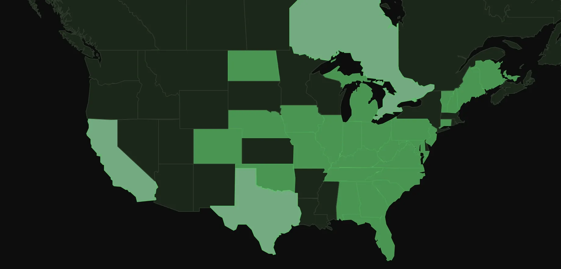 QSO map