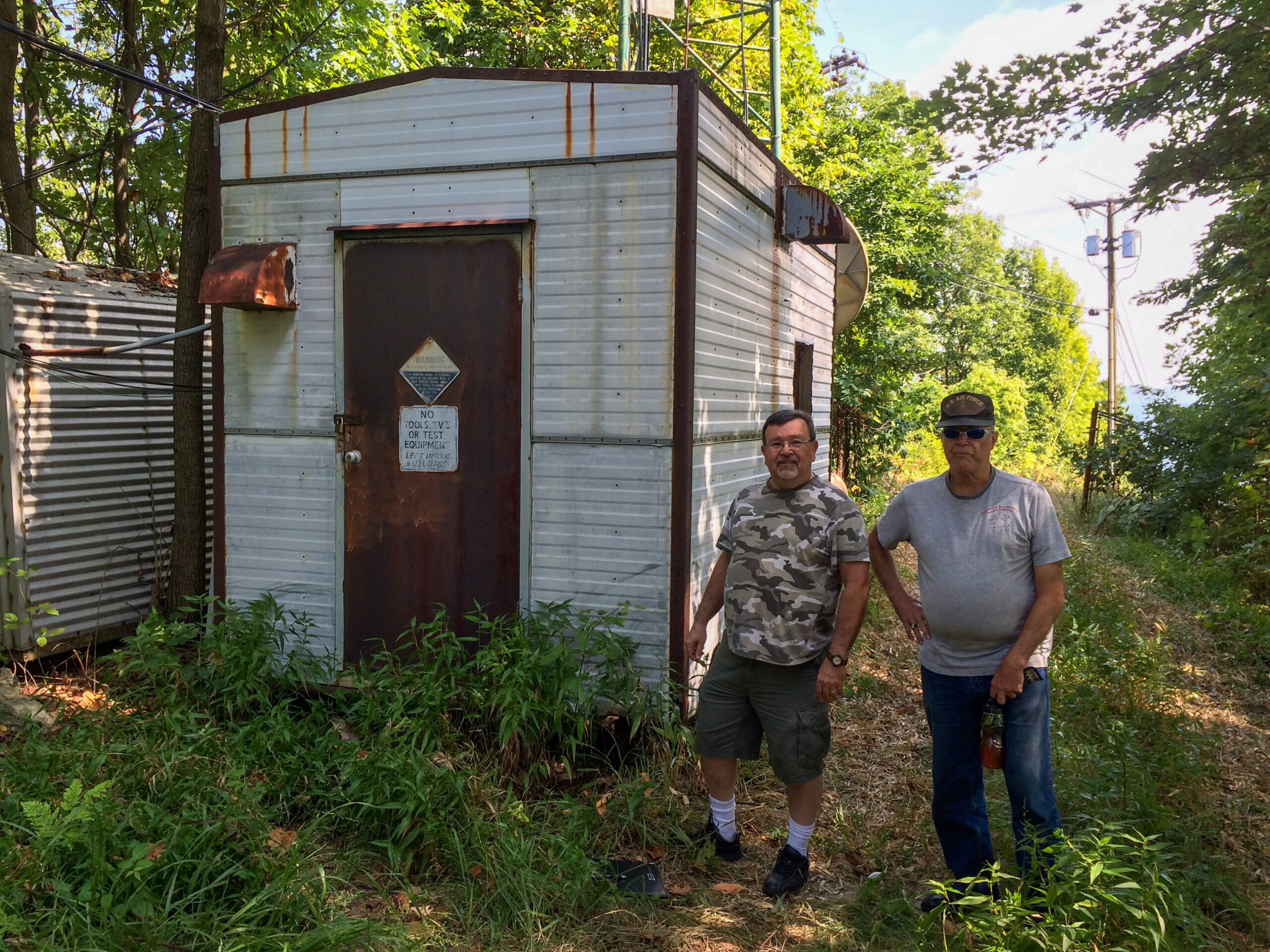 Previous equipment shack